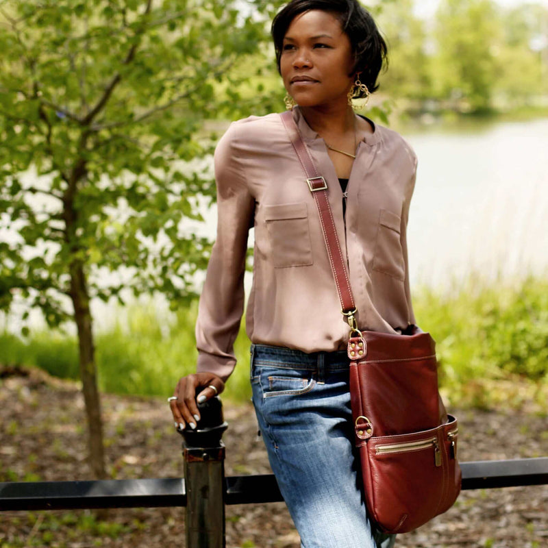 Handbag Leather colors for fall spring summer winter made in USA