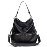Original Lauren 6-in-1 Leather Crossbody Bag - Noche