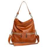 Original Lauren 6-in-1 Leather Crossbody Bag - Whiskey