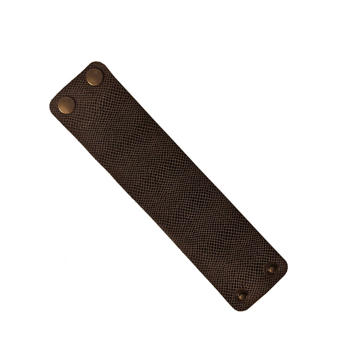 Suede Bracelet, Chocolate Boa | Brynn Capella, USA Leather Goods, Bracelets, Leather Bracelet, Brynn Capella
