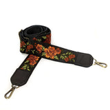Lizzy Guitar Bag Strap - 70's Orange Floral